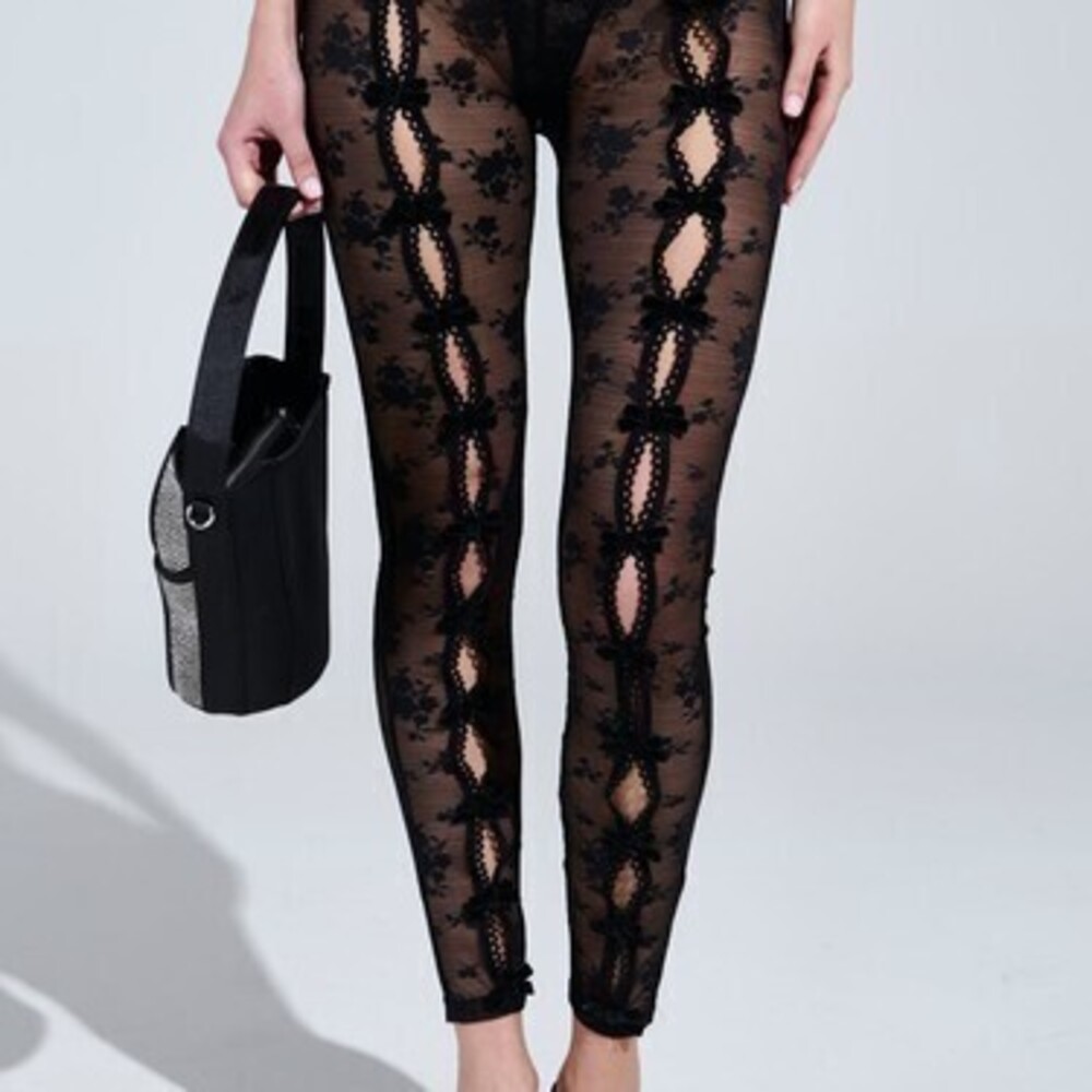 YOU WILL SEE LACE LEGGING - M